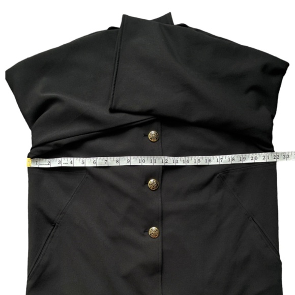 Dennis Basso Black Long Sleeves Jacket Size 12 - Picture 5 of 8